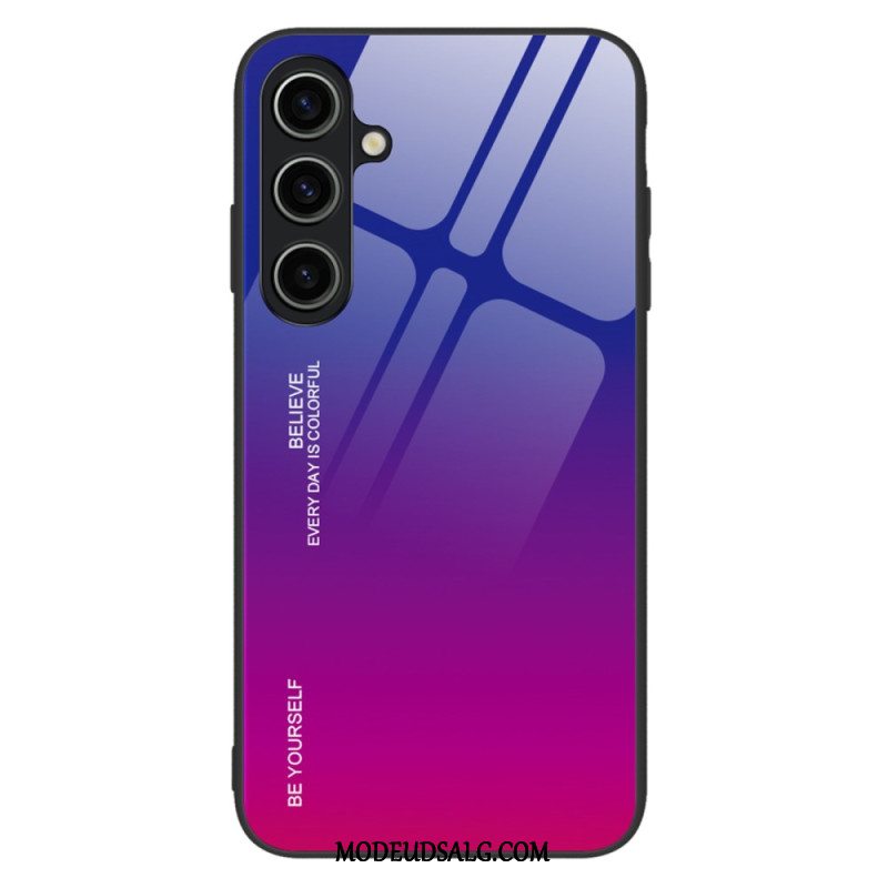 Cover Samsung Galaxy A15 5g Vær Dig Selv Hærdet Glas