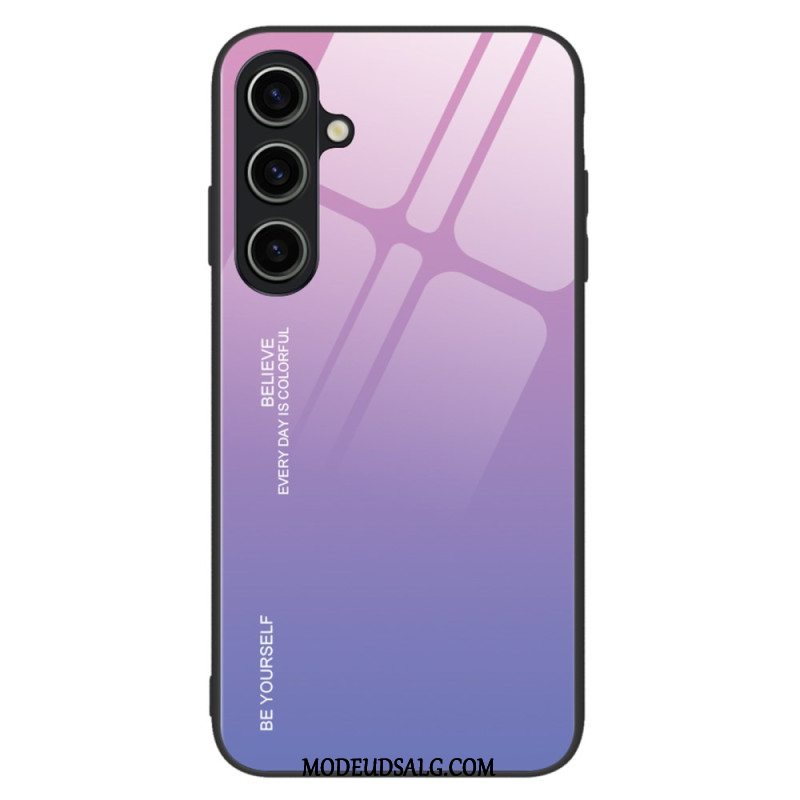 Cover Samsung Galaxy A15 5g Vær Dig Selv Hærdet Glas