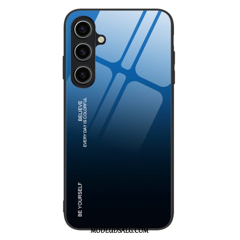 Cover Samsung Galaxy A15 5g Vær Dig Selv Hærdet Glas