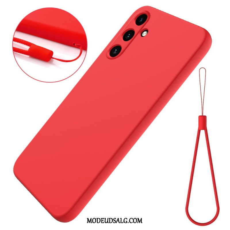 Cover Samsung Galaxy A15 Flydende Silikone Strop