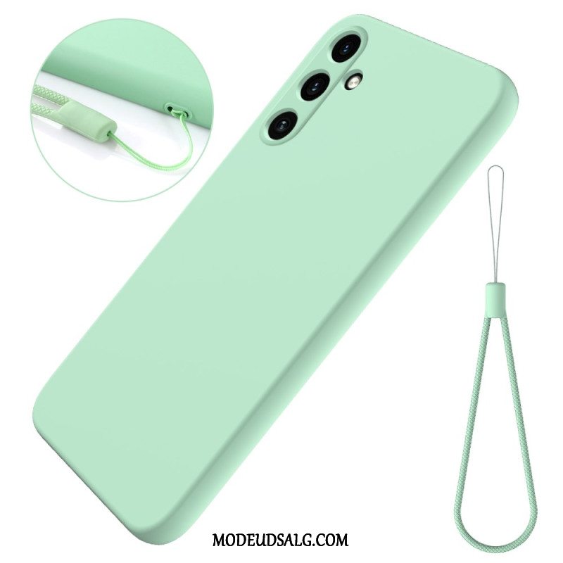 Cover Samsung Galaxy A15 Flydende Silikone Strop