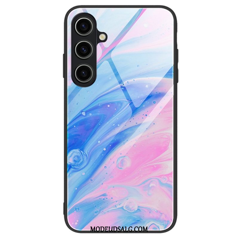 Cover Samsung Galaxy A15 Hærdet Glas I Marmorstil