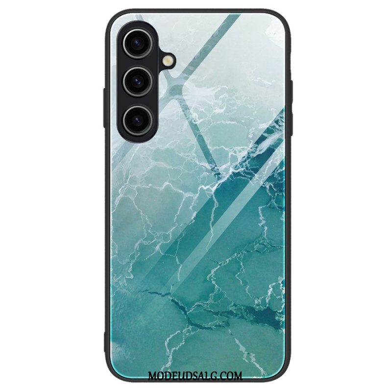 Cover Samsung Galaxy A15 Hærdet Glas I Marmorstil