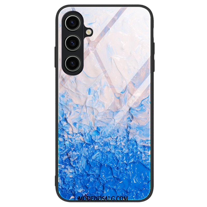 Cover Samsung Galaxy A15 Hærdet Glas I Marmorstil