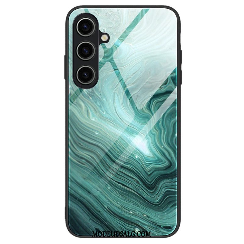 Cover Samsung Galaxy A15 Hærdet Glas I Marmorstil