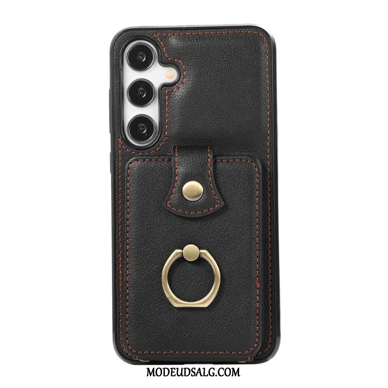 Cover Samsung Galaxy A15 Telefon Etui Kortholder Og Skulderrem