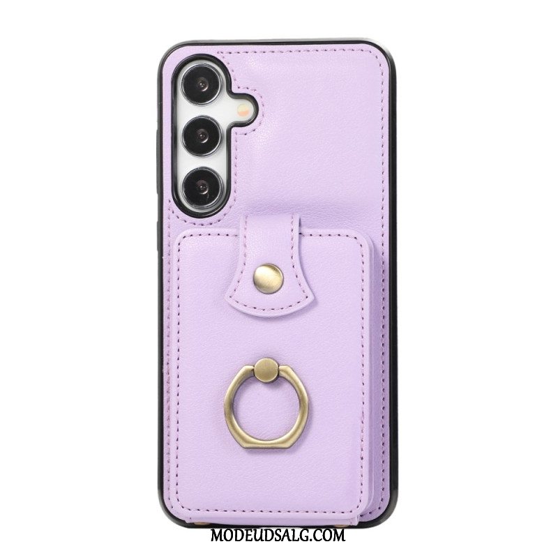 Cover Samsung Galaxy A15 Telefon Etui Kortholder Og Skulderrem