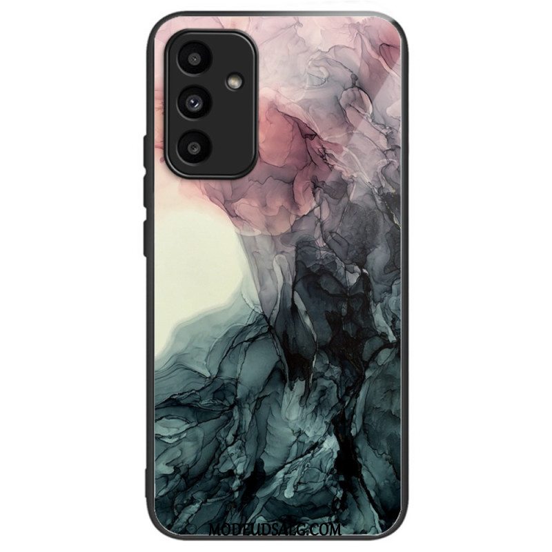 Cover Samsung Galaxy A15 Telefon Etui Lyst Mønster Af Hærdet Glas