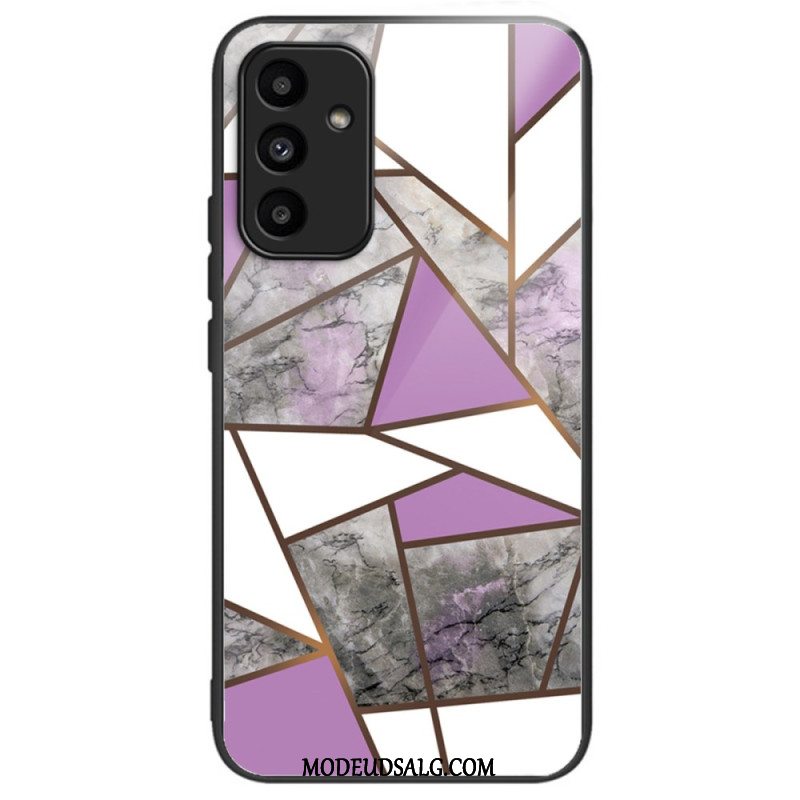 Cover Samsung Galaxy A15 Telefon Etui Lyst Mønster Af Hærdet Glas