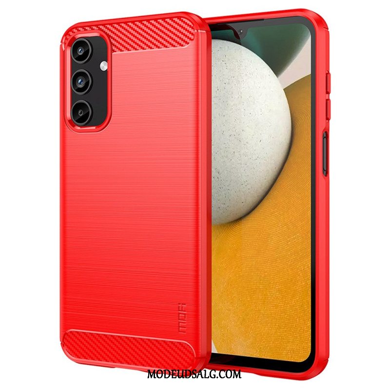 Cover Samsung Galaxy A15 Telefon Etui Mofi Børstet Kulfiber