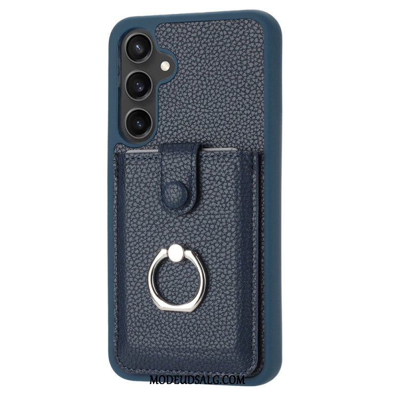 Cover Samsung Galaxy A16 5g Telefon Etui Kortholder Og Ringholder Style