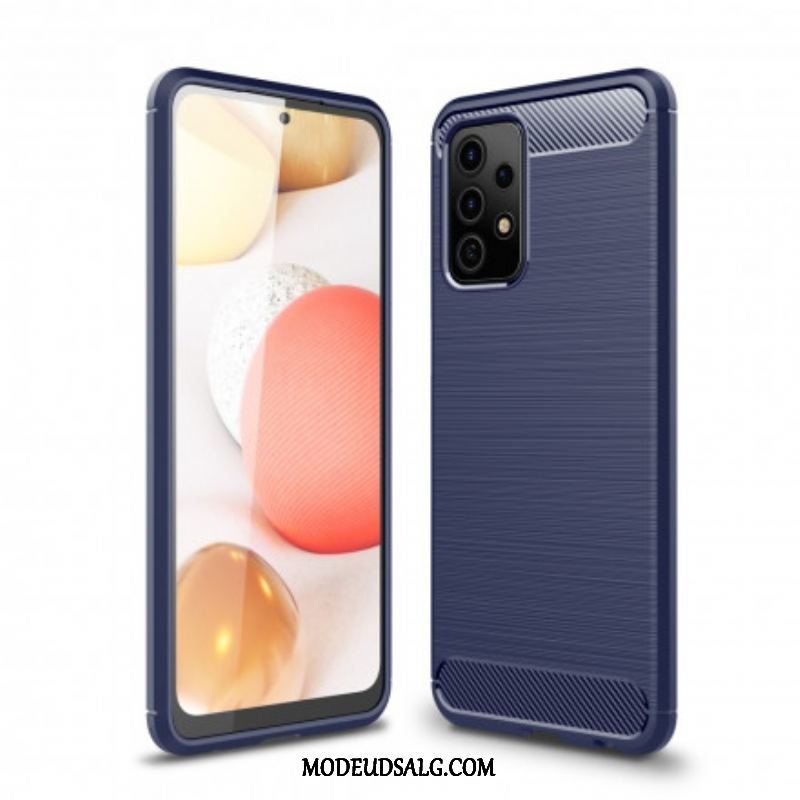 Cover Samsung Galaxy A52 4G / A52 5G / A52s 5G Børstet Kulfiber