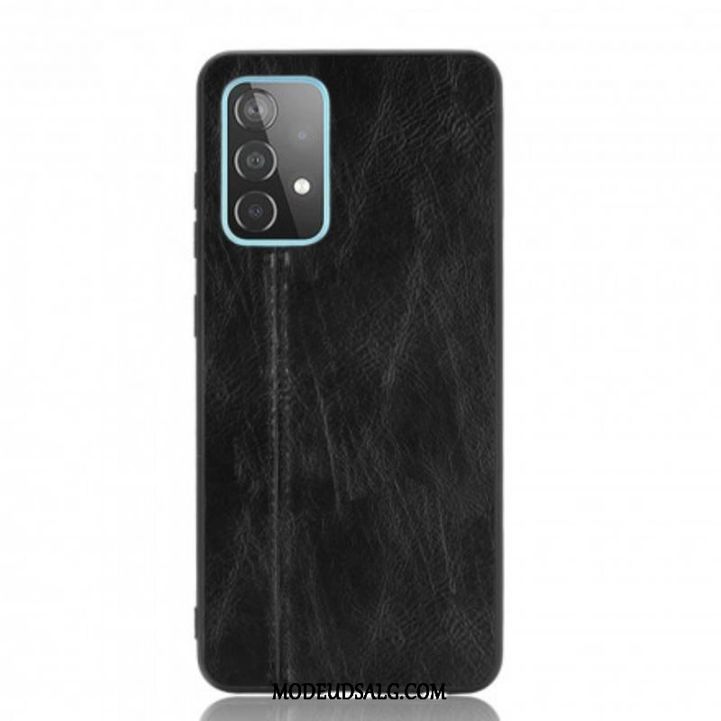 Cover Samsung Galaxy A52 4G / A52 5G / A52s 5G Couture Lædereffekt