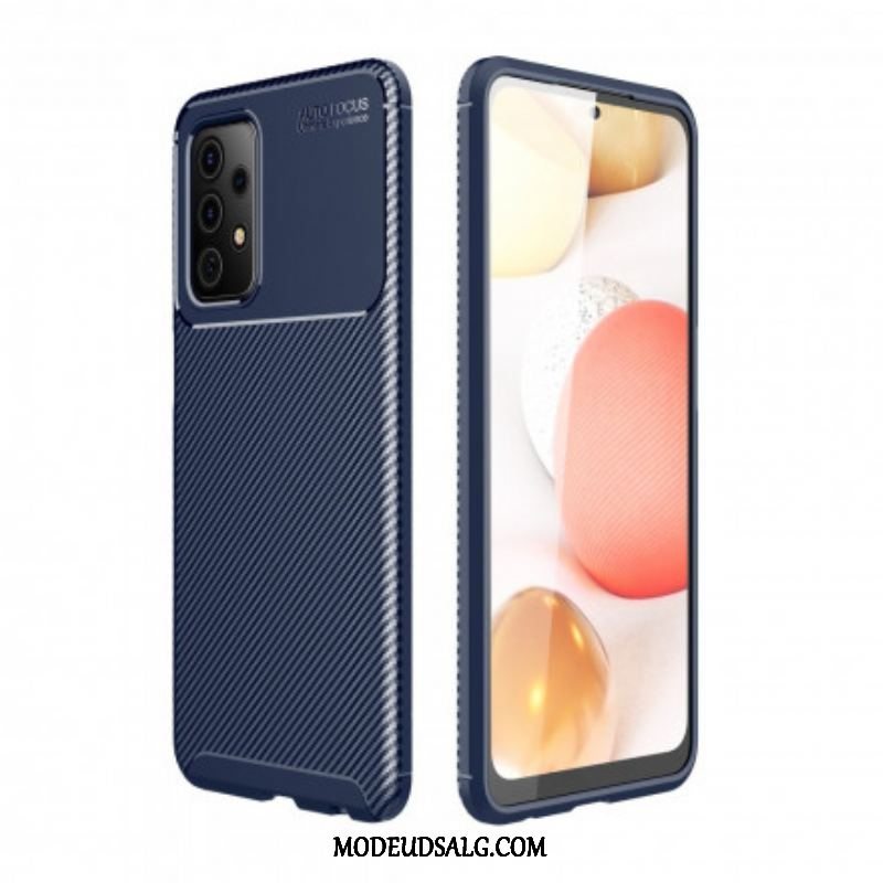 Cover Samsung Galaxy A52 4G / A52 5G / A52s 5G Fleksibel Kulfibertekstur