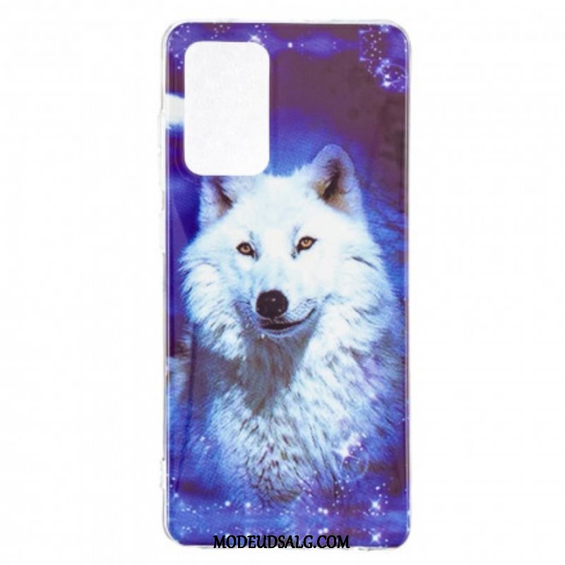 Cover Samsung Galaxy A52 4G / A52 5G / A52s 5G Fluorescerende Wolf Series