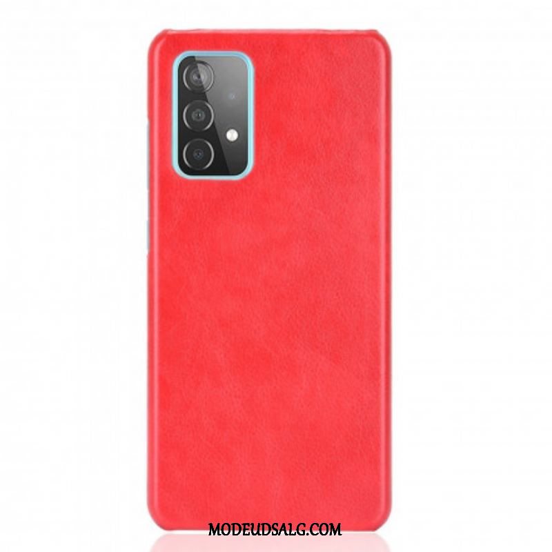 Cover Samsung Galaxy A52 4G / A52 5G / A52s 5G Litchi Læderstil