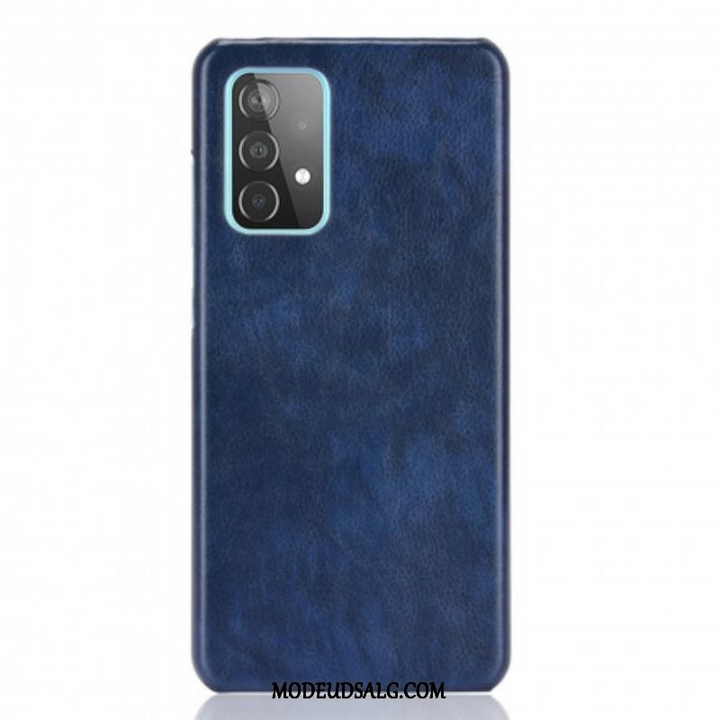 Cover Samsung Galaxy A52 4G / A52 5G / A52s 5G Litchi Læderstil