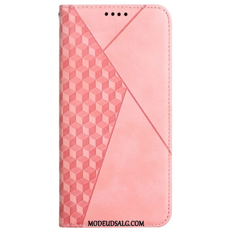 Cover Samsung Galaxy A53 5G Flip Cover Stil Læder 3d Mønster