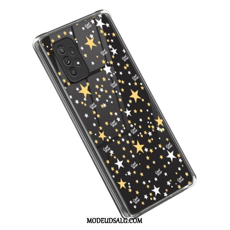 Cover Samsung Galaxy A53 5G Gennemsigtige Stjerner / Hjerter