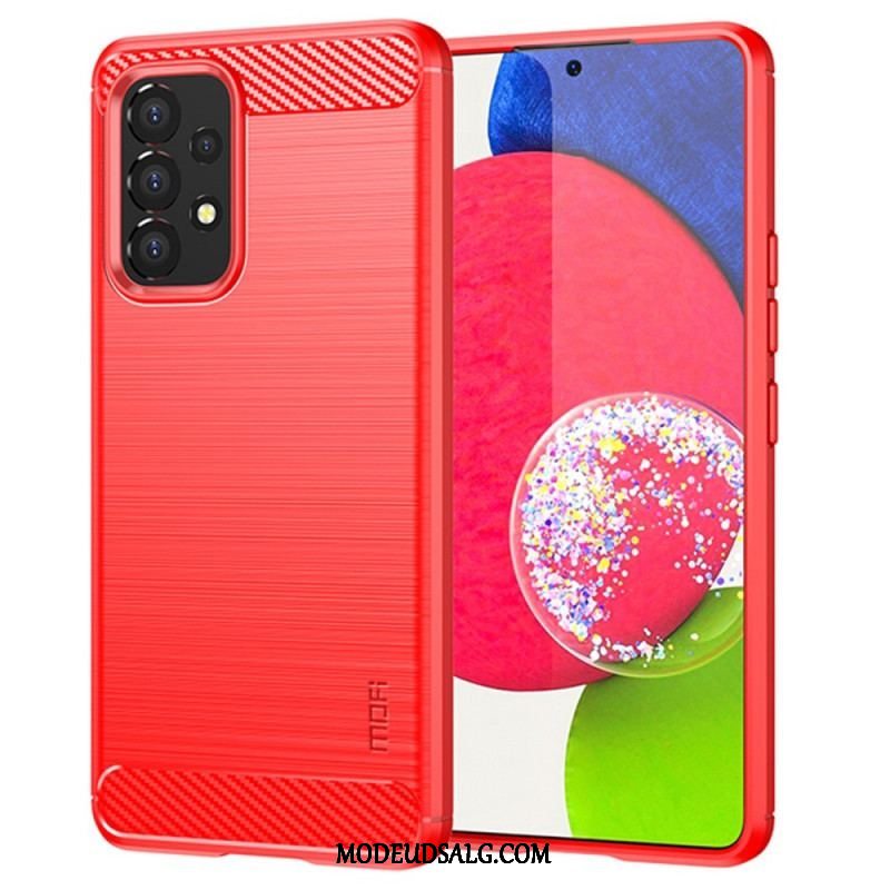 Cover Samsung Galaxy A53 5G Mofi Børstet Kulfiber