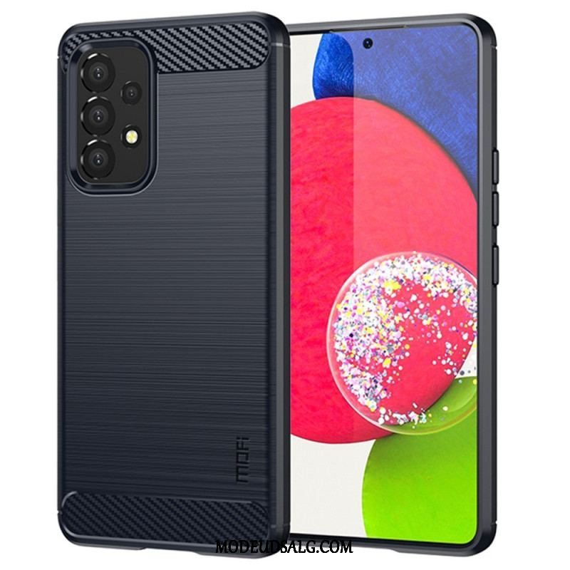 Cover Samsung Galaxy A53 5G Mofi Børstet Kulfiber