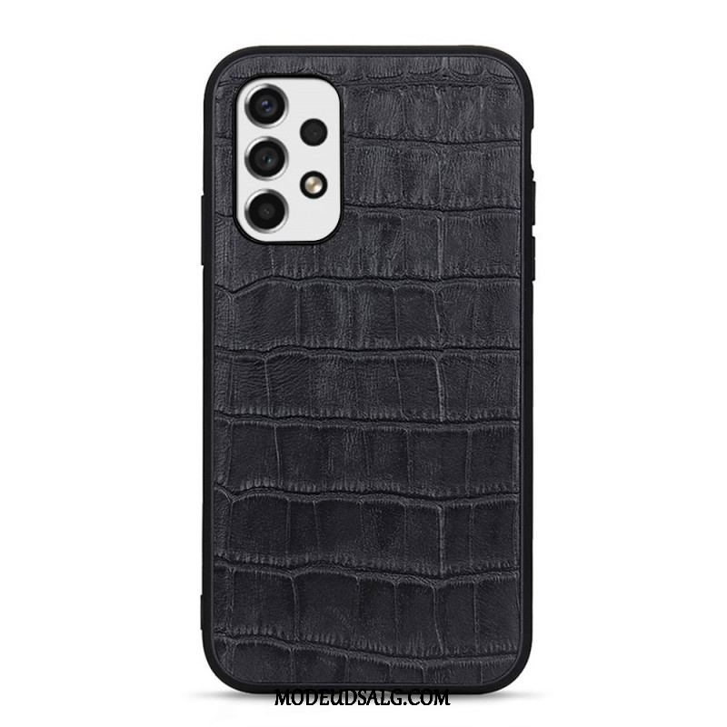 Cover Samsung Galaxy A53 5G Ægte Crocodile Texture Læder