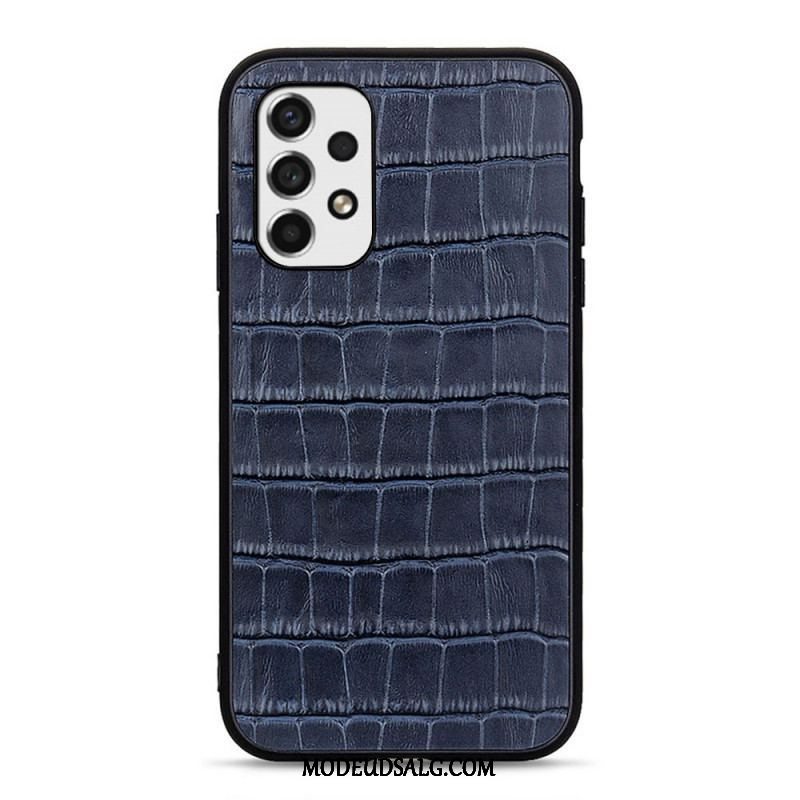 Cover Samsung Galaxy A53 5G Ægte Crocodile Texture Læder