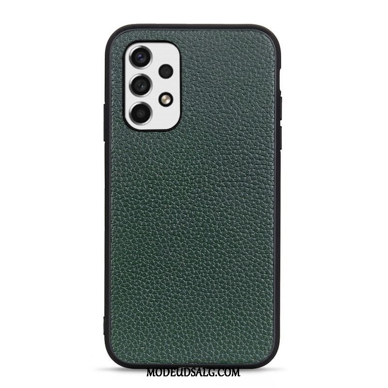 Cover Samsung Galaxy A53 5G Ægte Litchi Læder