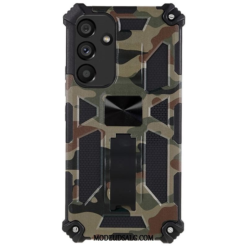 Cover Samsung Galaxy A54 5G Camouflage Aftagelig Støtte