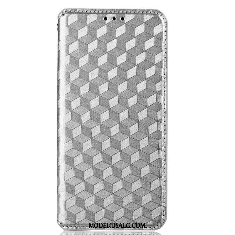 Cover Samsung Galaxy A54 5G Flip Cover 3d Mønster