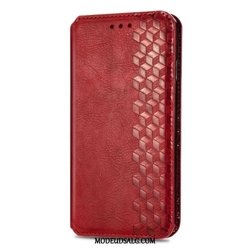 Cover Samsung Galaxy A54 5G Flip Cover Vintage 3d Mønster