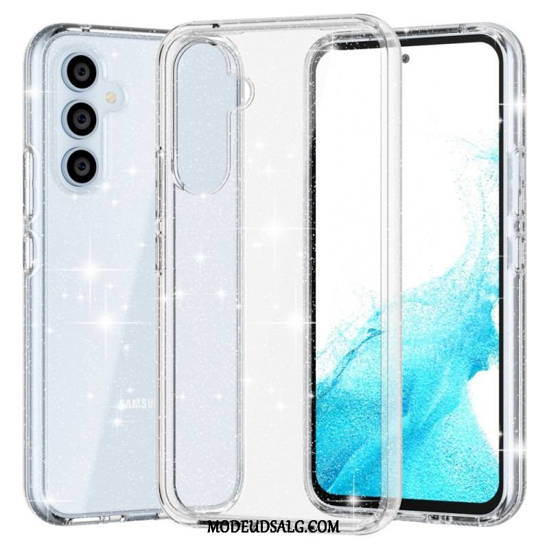 Cover Samsung Galaxy A54 5G Gennemsigtige Pailletter