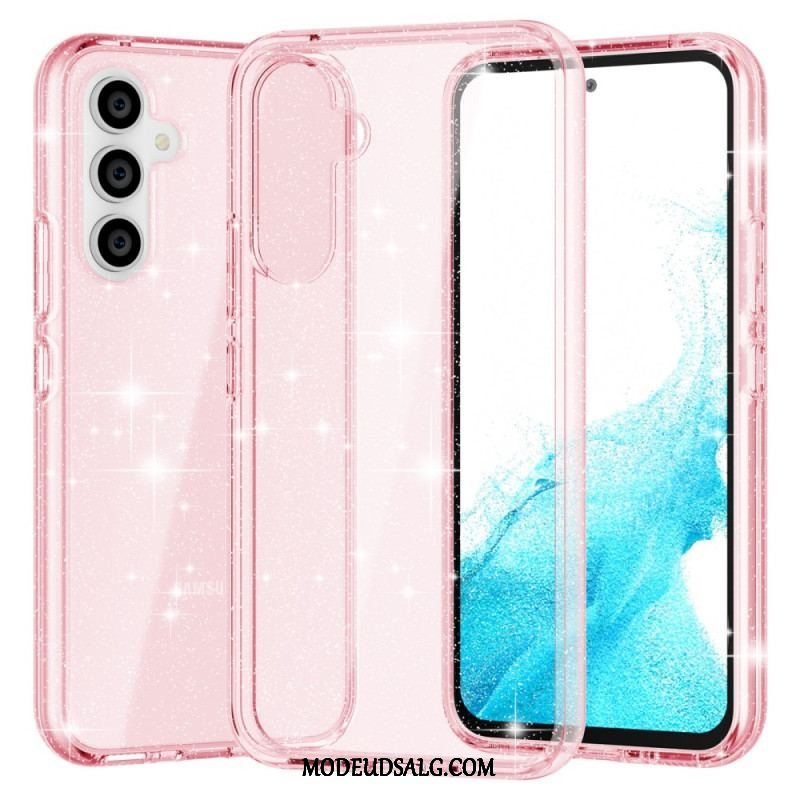 Cover Samsung Galaxy A54 5G Gennemsigtige Pailletter