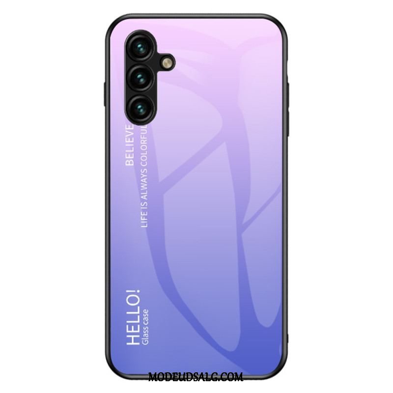 Cover Samsung Galaxy A54 5G Hærdet Glas Hej