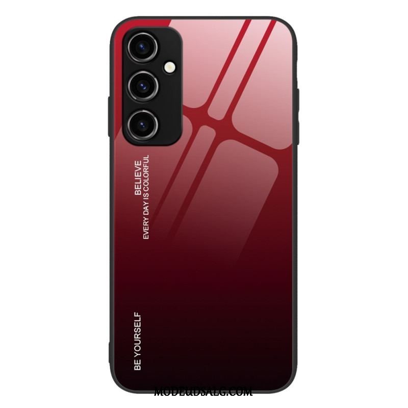 Cover Samsung Galaxy A54 5G Hærdet Glas Vær Dig Selv