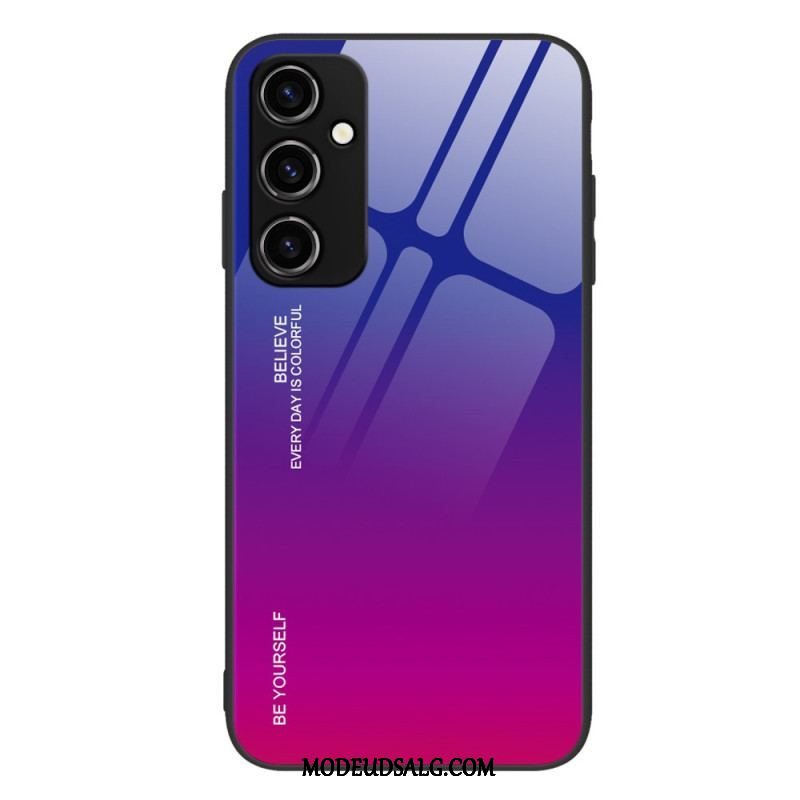 Cover Samsung Galaxy A54 5G Hærdet Glas Vær Dig Selv