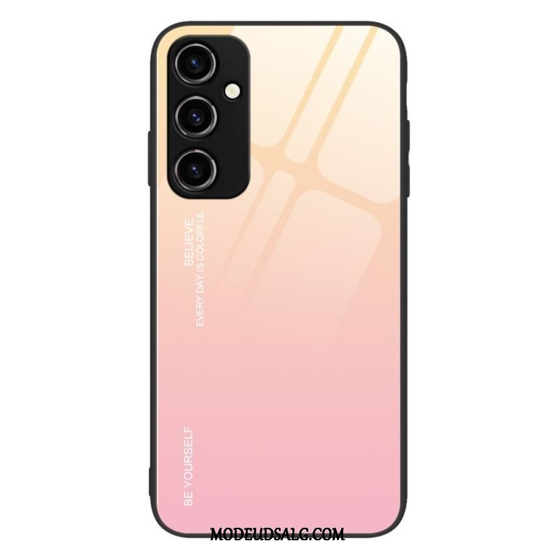 Cover Samsung Galaxy A54 5G Hærdet Glas Vær Dig Selv