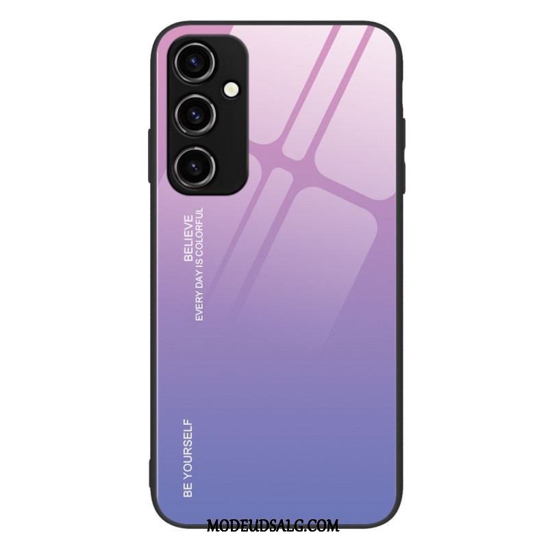 Cover Samsung Galaxy A54 5G Hærdet Glas Vær Dig Selv