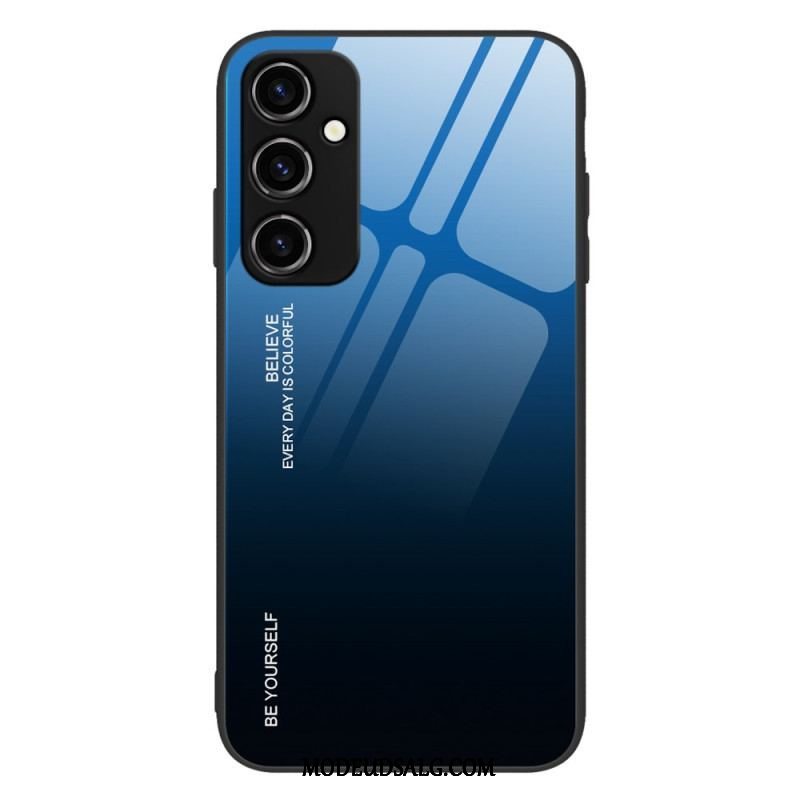 Cover Samsung Galaxy A54 5G Hærdet Glas Vær Dig Selv