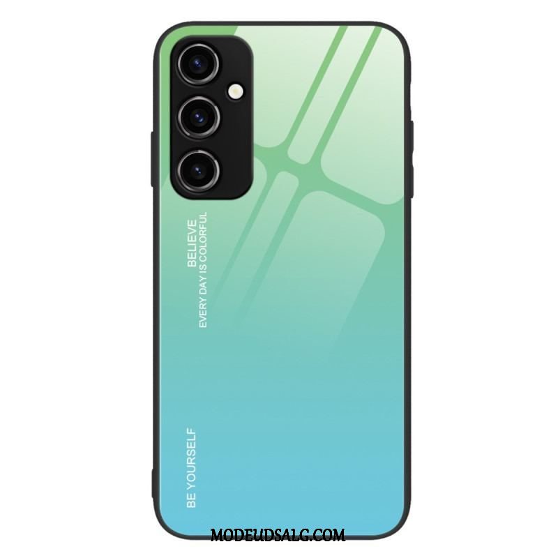 Cover Samsung Galaxy A54 5G Hærdet Glas Vær Dig Selv