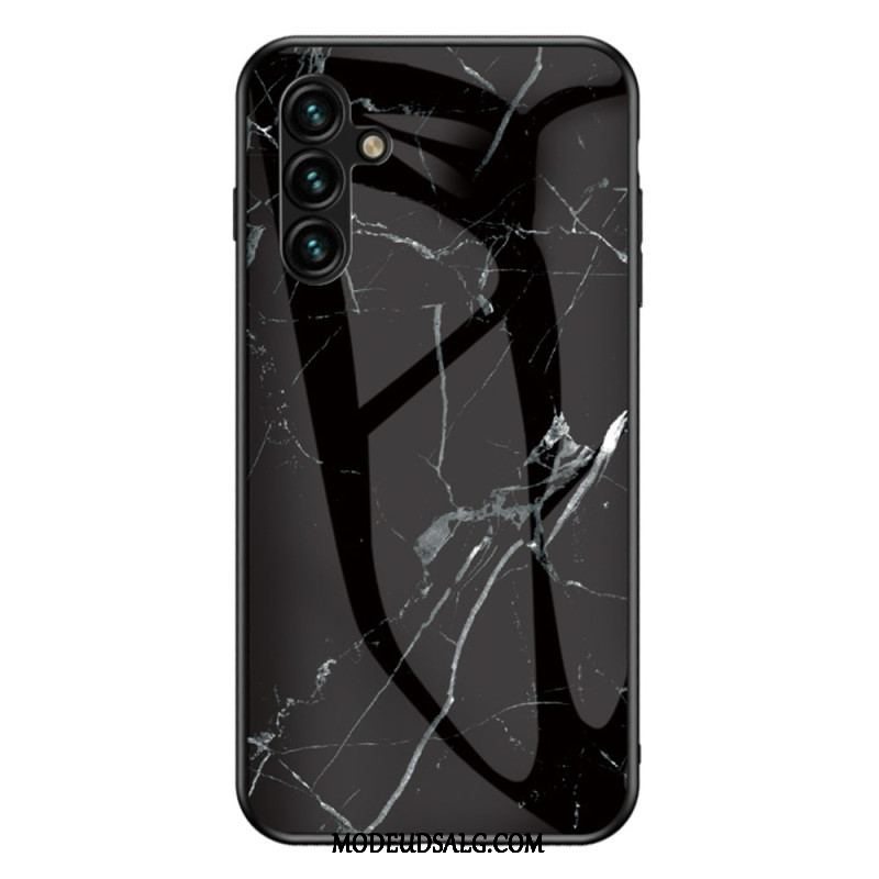 Cover Samsung Galaxy A54 5G Marmorfarver Hærdet Glas