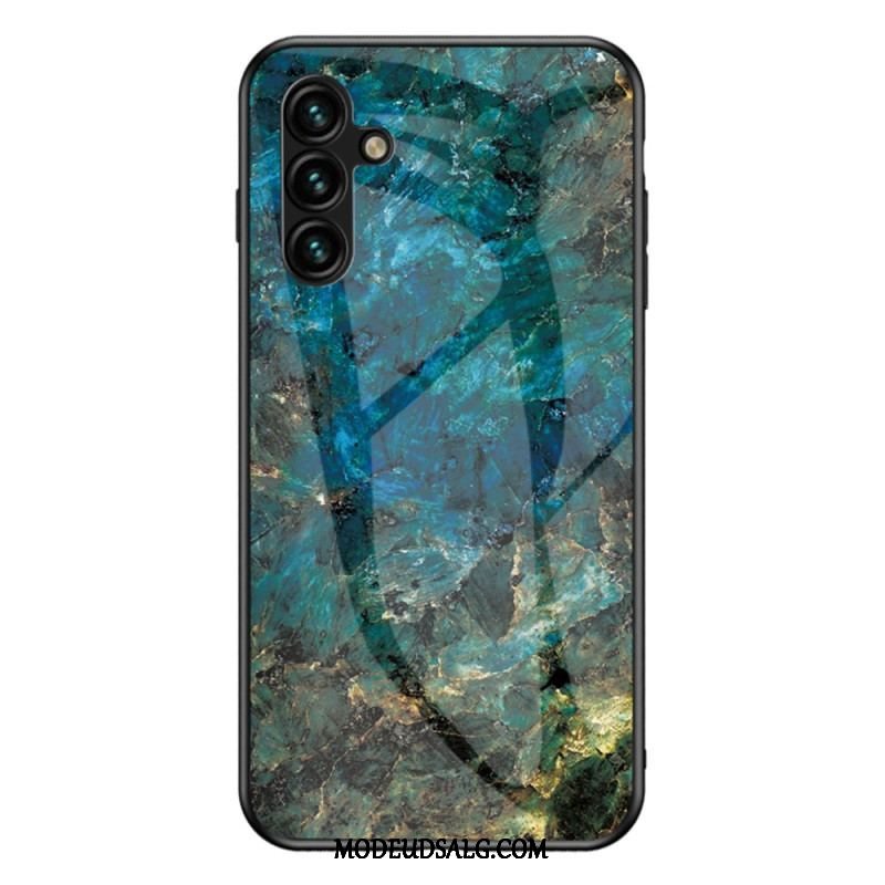 Cover Samsung Galaxy A54 5G Marmorfarver Hærdet Glas