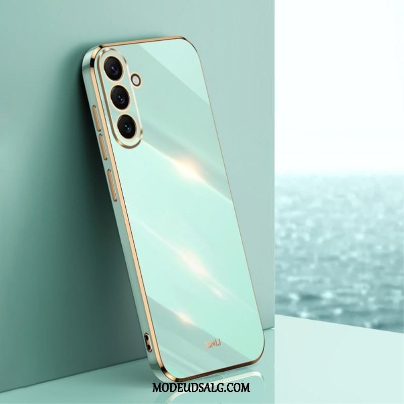 Cover Samsung Galaxy A54 5G Silikone Guldkanter