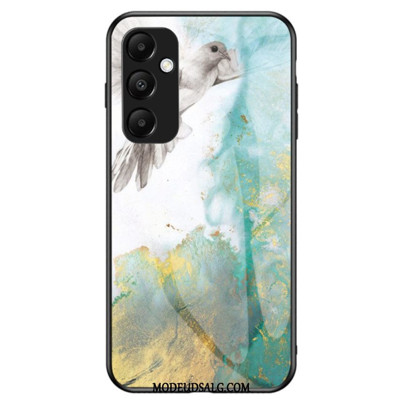 Cover Samsung Galaxy A55 5g Marmormønster Hærdet Glas