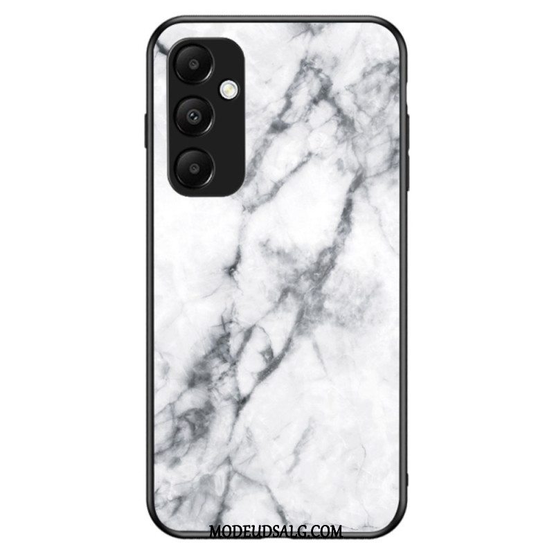 Cover Samsung Galaxy A55 5g Marmormønster Hærdet Glas