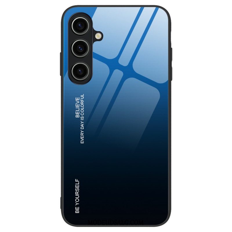 Cover Samsung Galaxy A55 5g Vær Dig Selv Hærdet Glas