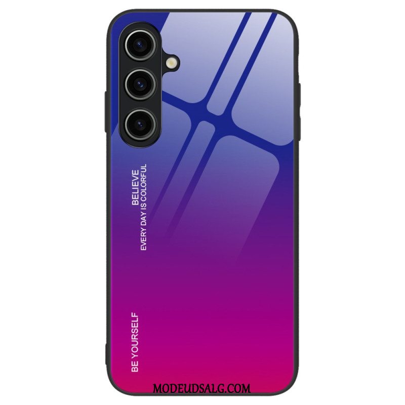 Cover Samsung Galaxy A55 5g Vær Dig Selv Hærdet Glas