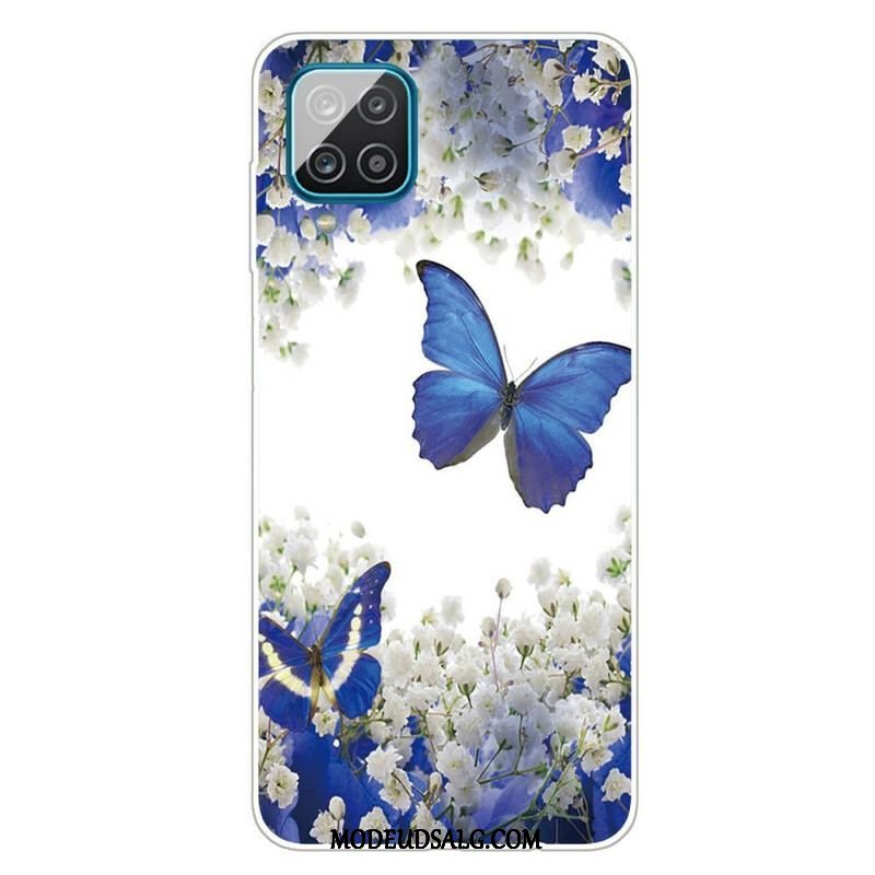 Cover Samsung Galaxy M12 / A12 Design Sommerfugle