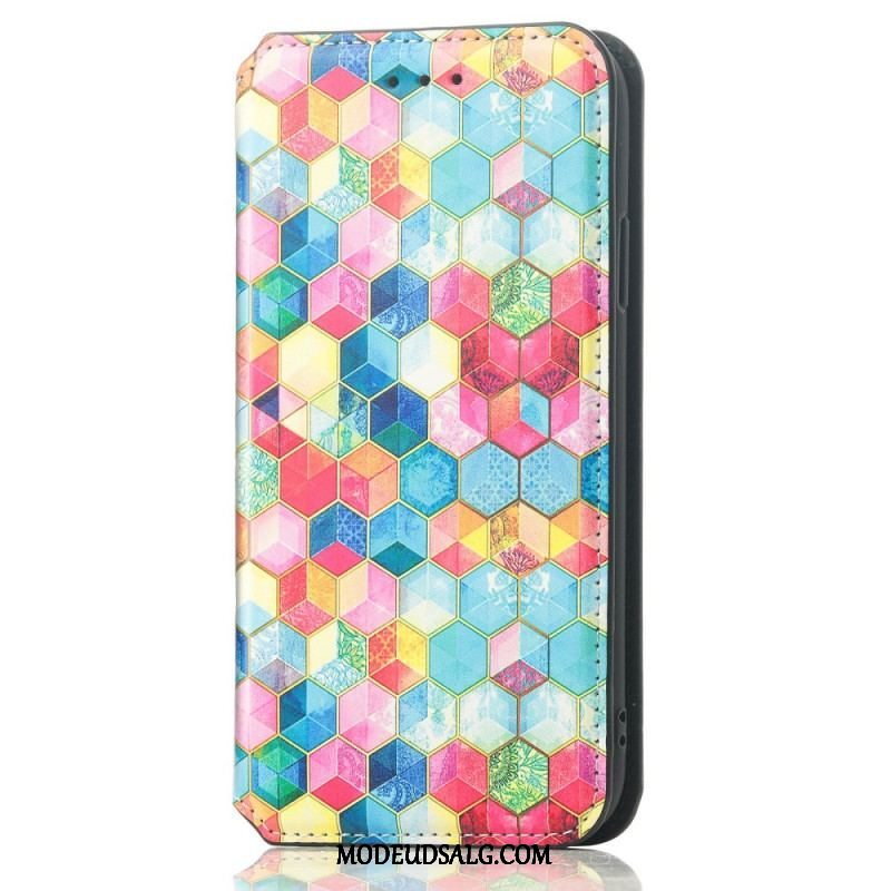 Cover Samsung Galaxy M12 / A12 Flip Cover Caseneo Rfid Design