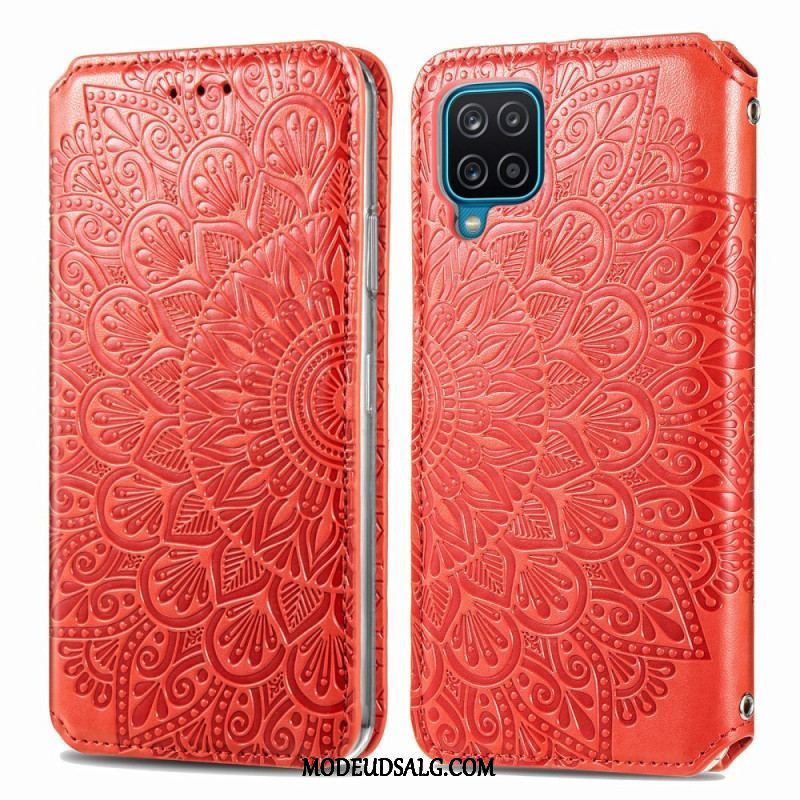 Cover Samsung Galaxy M12 / A12 Flip Cover Mandala